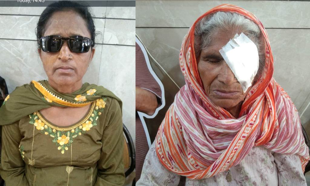 बसंत ऋतु क्लब द्वारा आँखों के ऑपरेशन करवाए गए